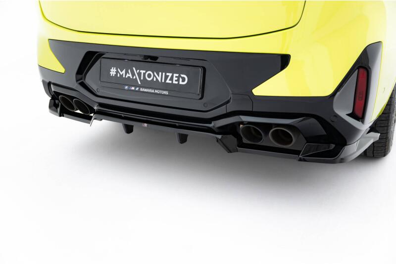 Maxton Design Heckdiffusor für BMW X4M F98 Facelift (2021-) Hochglanz schwarz