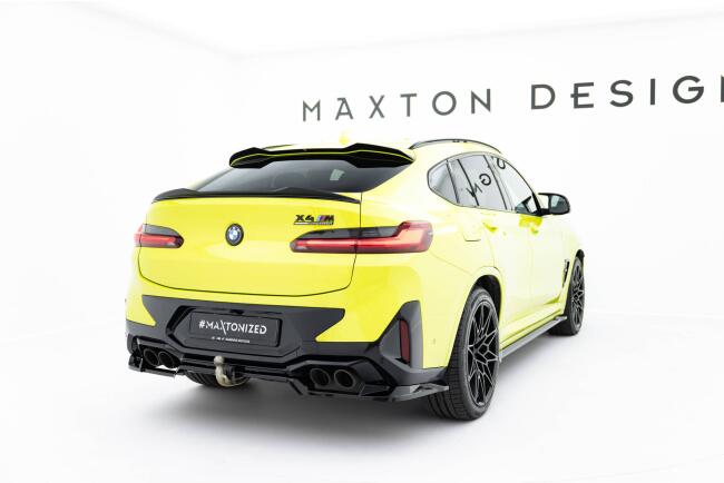 Maxton Design Heckdiffusor für BMW X4M F98 Facelift (2021-) Hochglanz schwarz