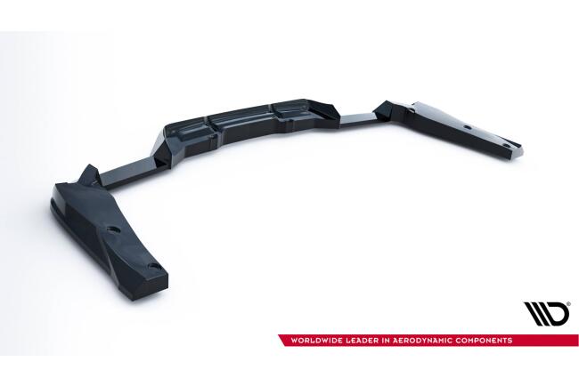 Maxton Design Heckdiffusor für BMW X4M F98 Facelift (2021-) Hochglanz schwarz