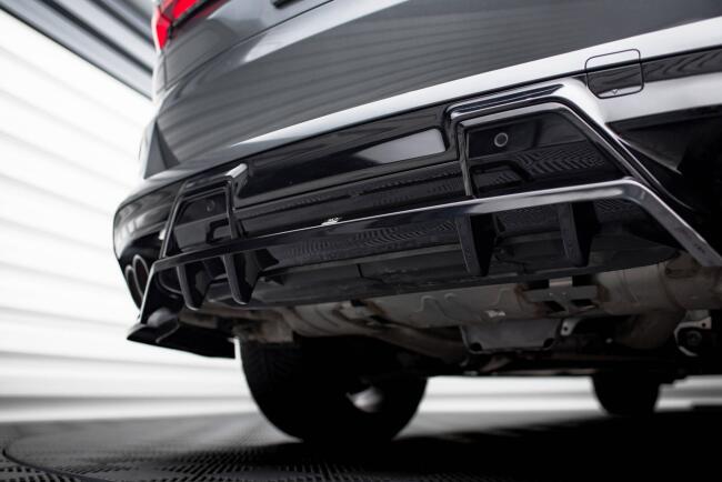 Maxton Design Heckdiffusor für BMW X5 M F95 / F95 Facelift Hochglanz schwarz
