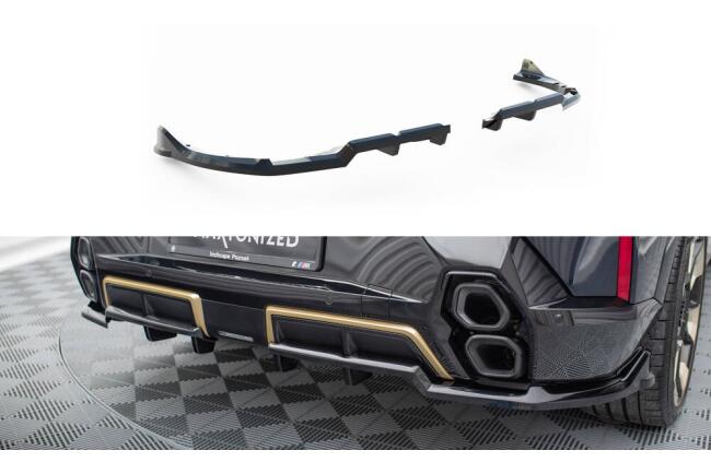 Maxton Design Heckdiffusor für BMW XM G09 Hochglanz...