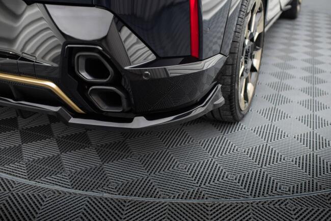 Maxton Design Heckdiffusor für BMW XM G09 Hochglanz schwarz