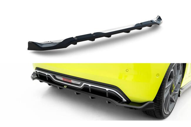 Maxton Design Heckdiffusor für Abarth 500e Hochglanz...