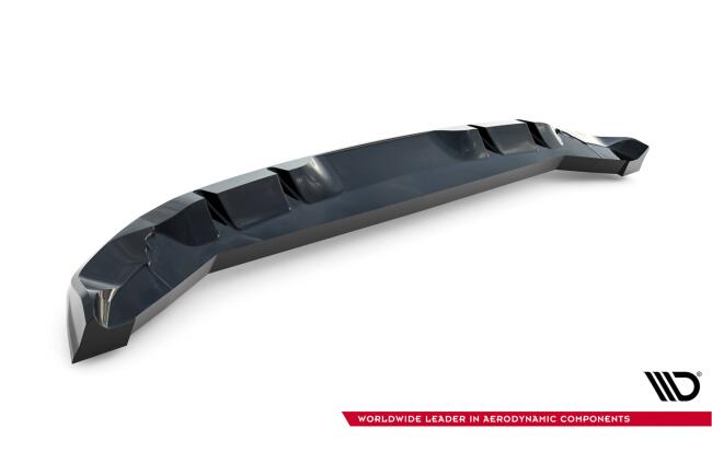 Maxton Design Heckdiffusor für Abarth 500e Hochglanz schwarz