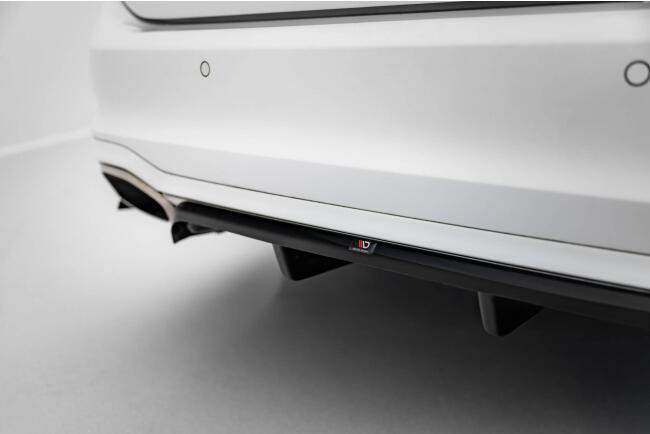 Maxton Design Heckdiffusor für Ford Focus Vignale Kombi Mk4 Hochglanz schwarz
