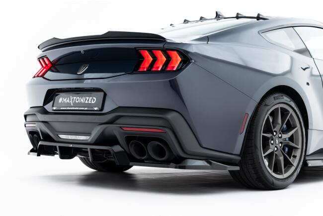 Maxton Design Heckdiffusor für Ford Mustang Dark...