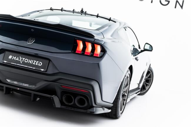 Maxton Design Heckdiffusor für Ford Mustang Dark Horse Mk7 Hochglanz schwarz