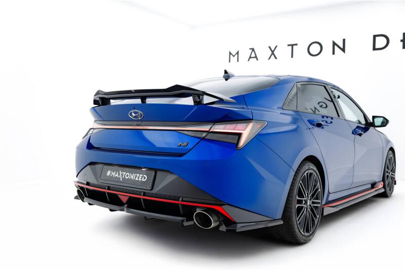 Maxton Design Heckdiffusor für Hyundai Elantra N Mk7 Hochglanz schwarz