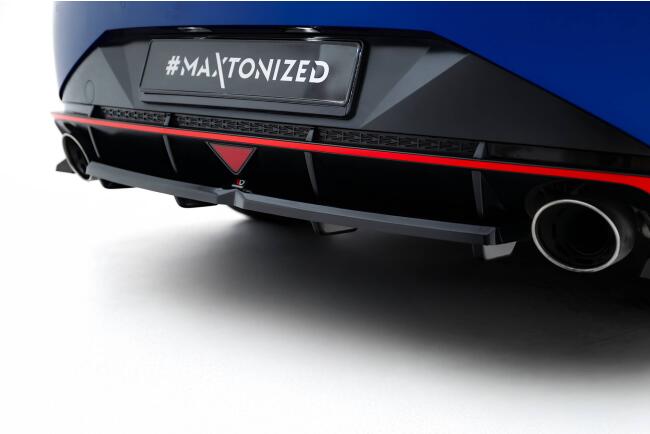 Maxton Design Heckdiffusor für Hyundai Elantra N Mk7 Hochglanz schwarz