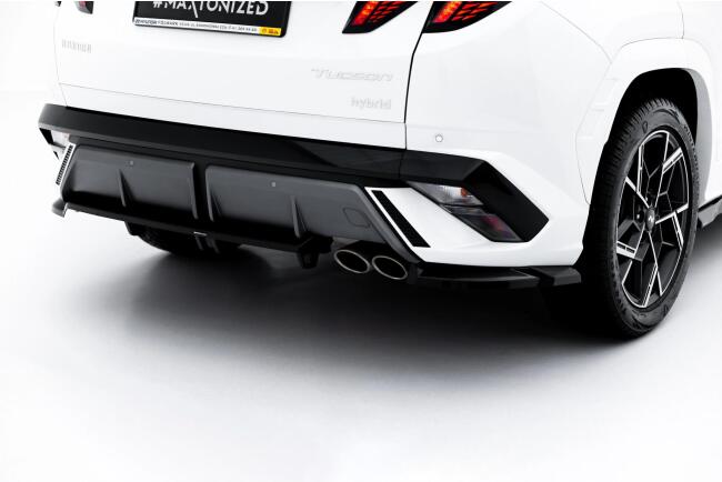 Maxton Design Heckdiffusor für Hyundai Tucson N-Line Mk4 Facelift (2024-) Hochglanz schwarz