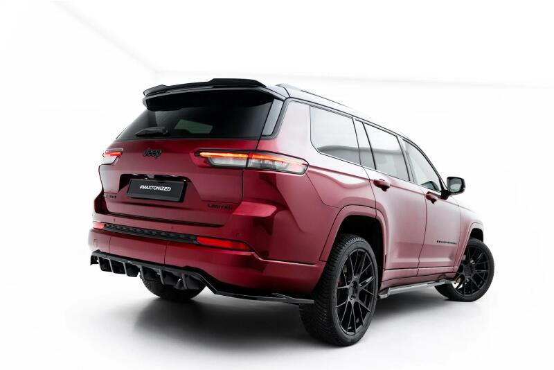 Maxton Design Heckdiffusor für Jeep Grand Cherokee L Mk5 Hochglanz schwarz