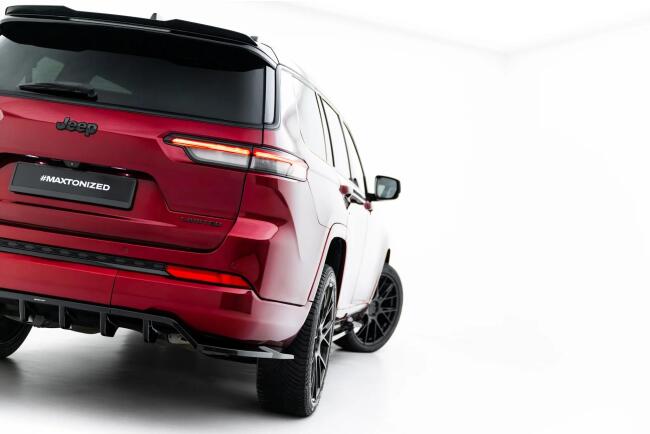 Maxton Design Heckdiffusor für Jeep Grand Cherokee L Mk5 Hochglanz schwarz