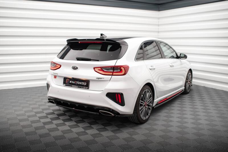 Maxton Design Heckdiffusor für Kia Ceed GT Mk3 Hochglanz schwarz