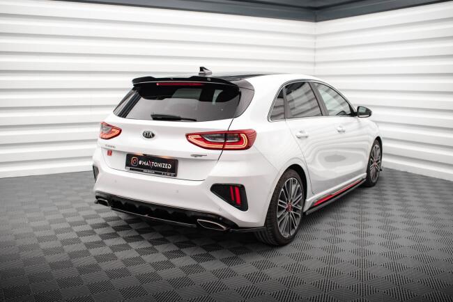 Maxton Design Heckdiffusor für Kia Ceed GT Mk3 Hochglanz schwarz