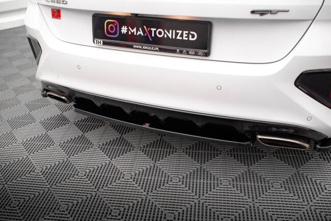 Maxton Design Heckdiffusor für Kia Ceed GT Mk3 Hochglanz schwarz
