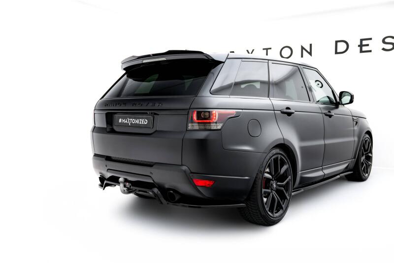 Maxton Design Heckdiffusor für Land Rover Range Rover Sport Mk2 Hochglanz schwarz