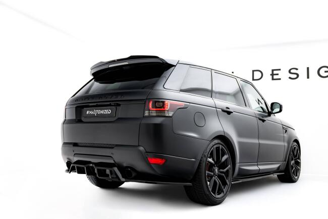 Maxton Design Heckdiffusor für Land Rover Range Rover Sport Mk2 Hochglanz schwarz