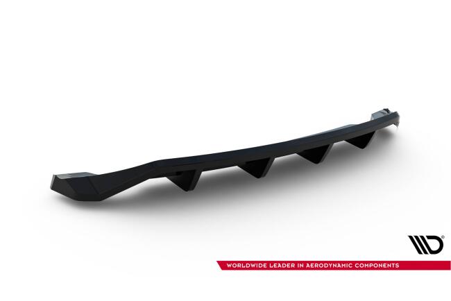 Maxton Design Heckdiffusor für Mazda 6 Limousine Mk3 Facelift 2 (2017-2023) Hochglanz schwarz