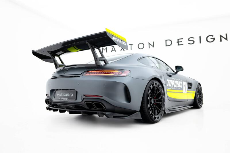 Maxton Design Heckdiffusor für Mercedes-AMG GT C C190 Facelift (2017-2023) Hochglanz schwarz
