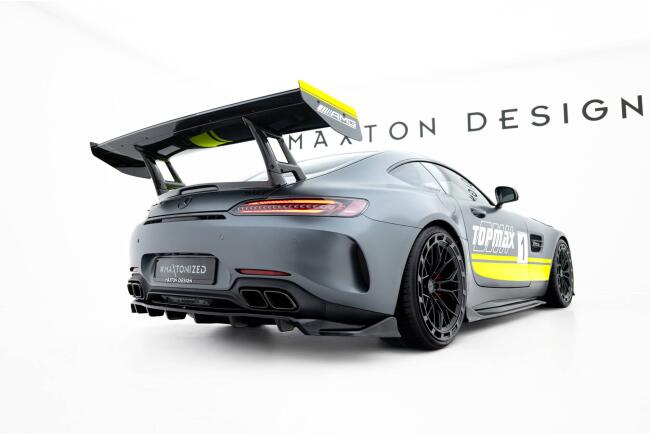 Maxton Design Heckdiffusor für Mercedes-AMG GT C C190 Facelift (2017-2023) Hochglanz schwarz