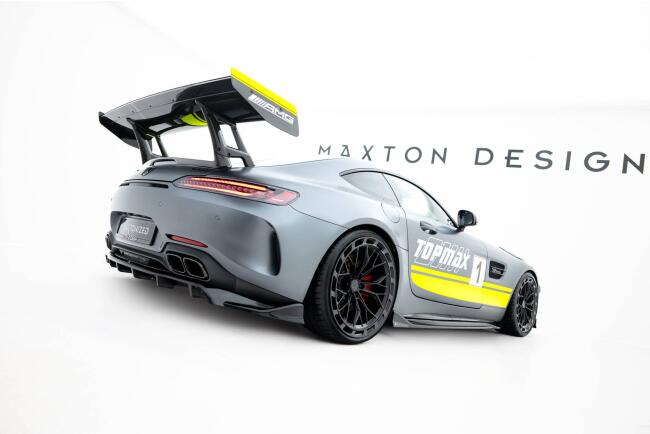 Maxton Design Heckdiffusor für Mercedes-AMG GT C C190 Facelift (2017-2023) Hochglanz schwarz