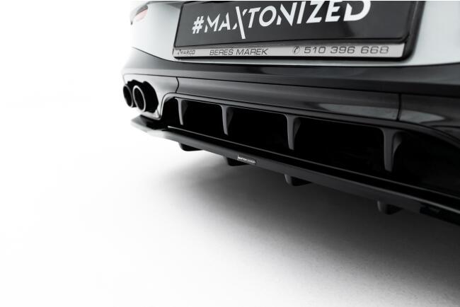 Maxton Design Heckdiffusor für Mercedes-AMG CLE 53 Aero C236 Hochglanz schwarz