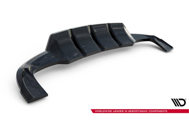 Maxton Design Heckdiffusor V.2 für Mercedes-Benz GLA 45 AMG X156 Hochglanz schwarz