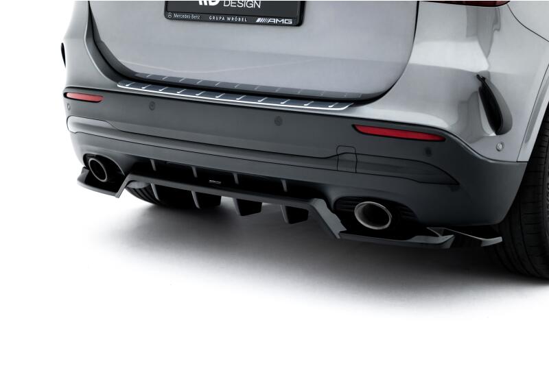 Maxton Design Heckdiffusor für Mercedes-AMG GLA 35 H247 Facelift (2023-) Hochglanz schwarz