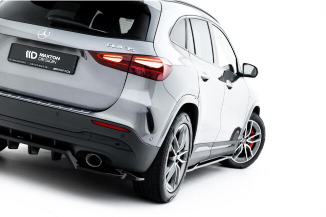 Maxton Design Heckdiffusor für Mercedes-AMG GLA 35 H247 Facelift (2023-) Hochglanz schwarz