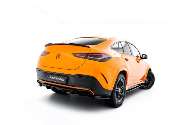 Maxton Design Heckdiffusor V.2 für Mercedes-Benz GLE Coupe AMG-Line C167 / C167 Facelift Hochglanz schwarz
