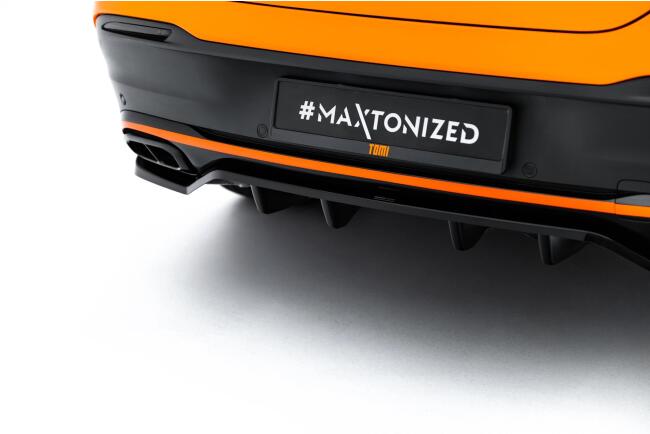 Maxton Design Heckdiffusor V.2 für Mercedes-Benz GLE Coupe AMG-Line C167 / C167 Facelift Hochglanz schwarz