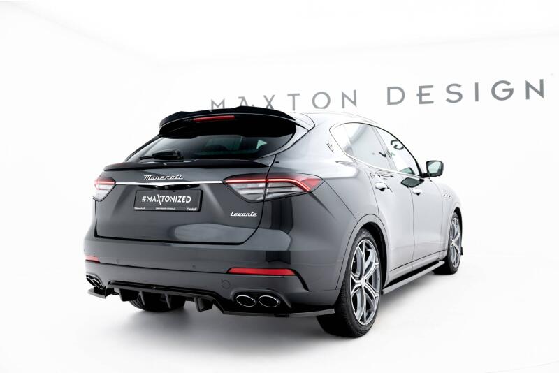 Maxton Design Heckdiffusor für Maserati Levante GT Mk1 Facelift (2016-2024) Hochglanz schwarz