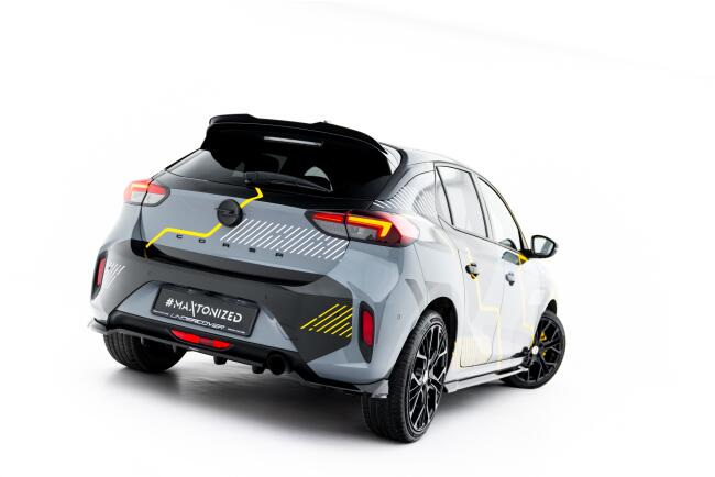 Maxton Design Heckdiffusor für Opel Corsa F Facelift...