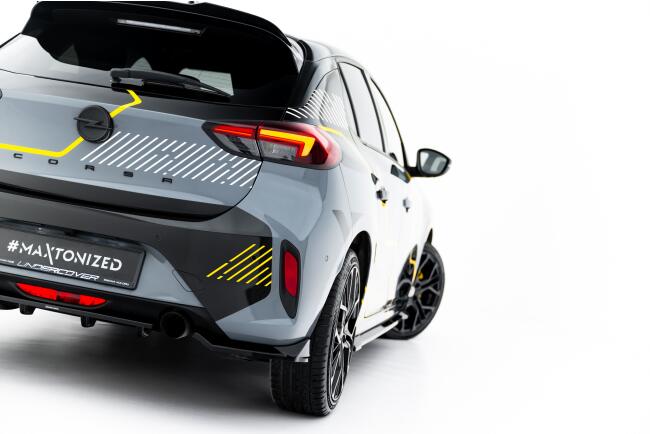 Maxton Design Heckdiffusor für Opel Corsa F Facelift (Mk6 Facelift) (2023-) Hochglanz schwarz