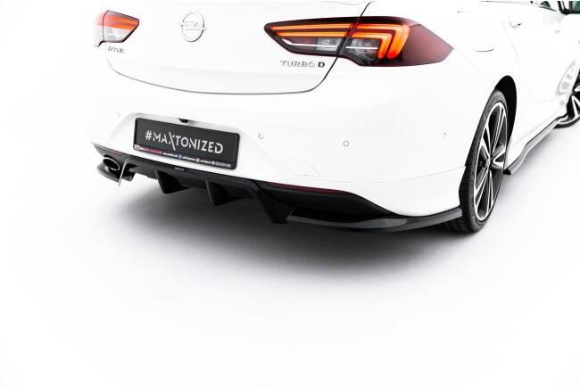 Maxton Design Heckdiffusor für Opel Insignia OPC-Line Mk2 Hochglanz schwarz