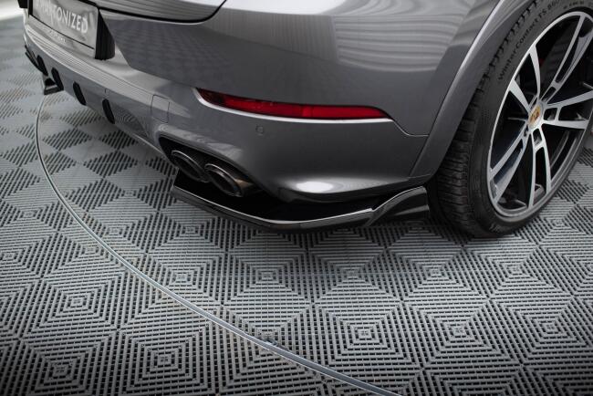 Maxton Design Heckdiffusor für Porsche Cayenne Sport Design / Turbo SUV / Coupe Mk3 Facelift (2023-) Hochglanz schwarz