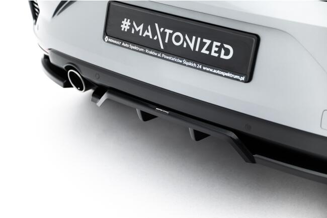 Maxton Design Heckdiffusor für Renault Clio Mk5 Facelift (2023-) Hochglanz schwarz
