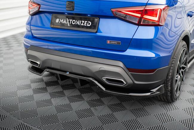 Maxton Design Heckdiffusor für Seat Arona FR Mk1 Facelift (2021-) Hochglanz schwarz