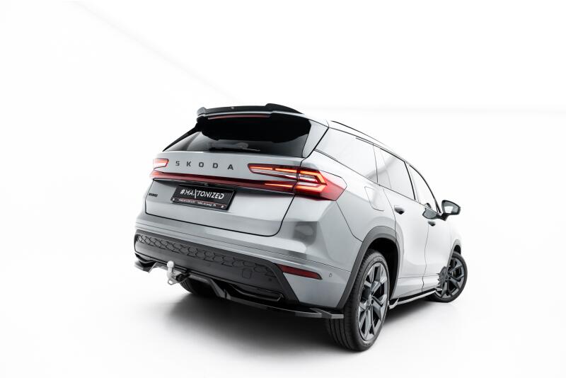 Maxton Design Heckdiffusor für Skoda Kodiaq Sportline Mk2 Hochglanz schwarz