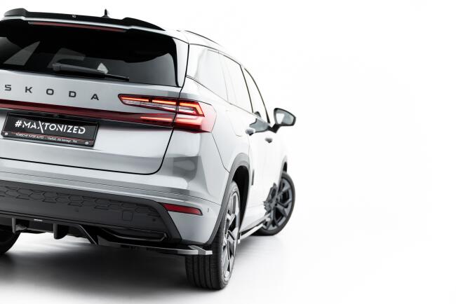 Maxton Design Heckdiffusor für Skoda Kodiaq Sportline Mk2 Hochglanz schwarz
