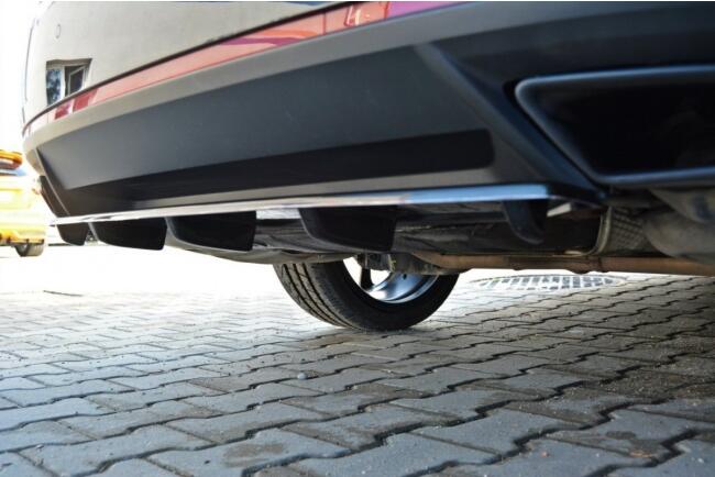 Maxton Design Heckdiffusor für Skoda Octavia III RS Hochglanz schwarz