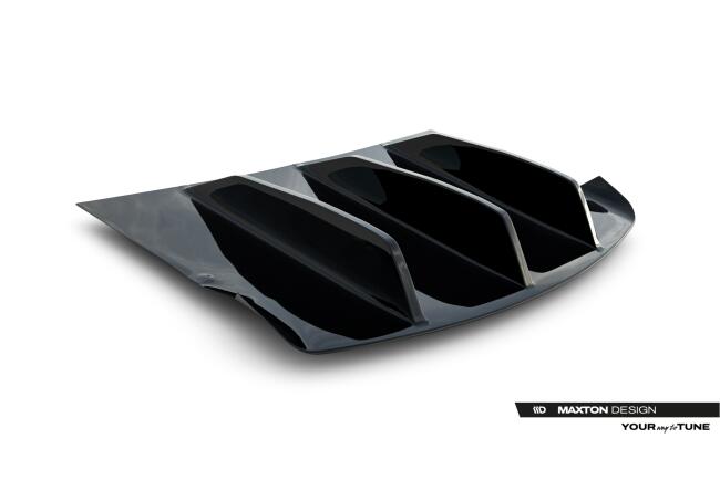 Maxton Design Heckdiffusor für Tesla Model S Mk1 Hochglanz schwarz