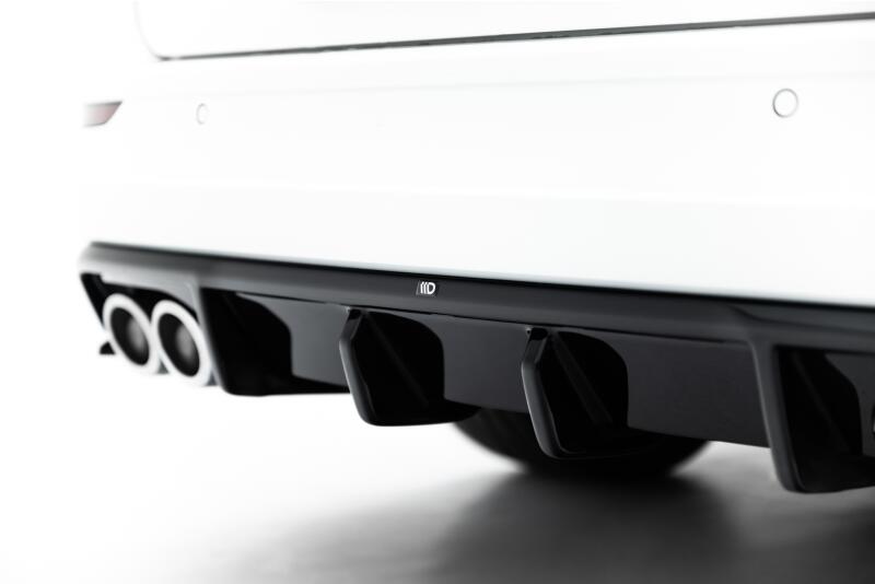 Maxton Design Heckdiffusor für VW Golf 8 R Variant Facelift (2024-) Hochglanz schwarz