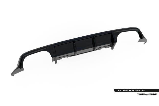 Maxton Design Heckdiffusor für VW Golf 8 R Variant Facelift (2024-) Hochglanz schwarz