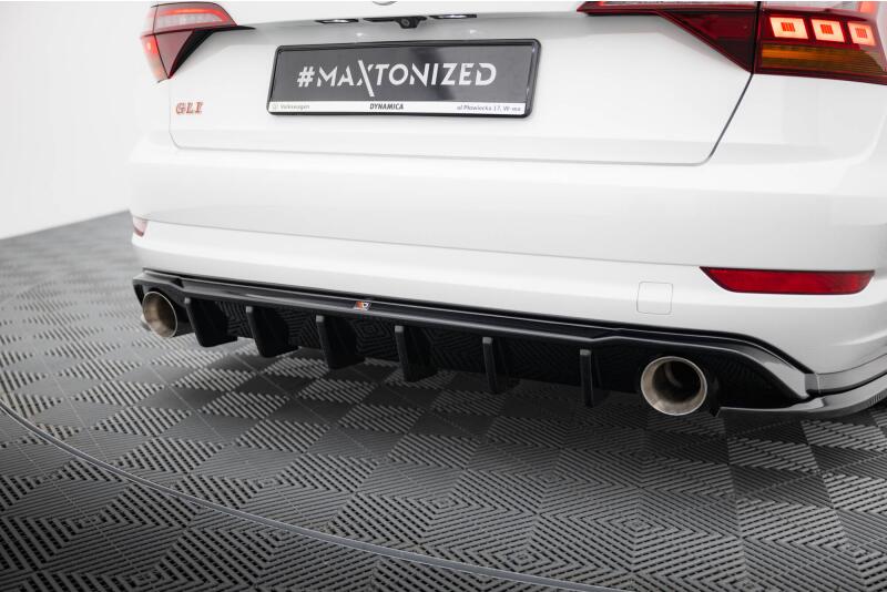 Maxton Design Heckdiffusor für VW Jetta GLI Mk7 Hochglanz schwarz