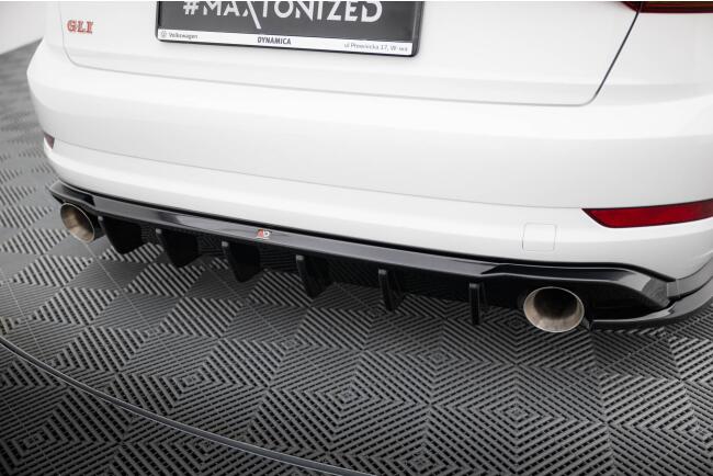 Maxton Design Heckdiffusor für VW Jetta GLI Mk7 Hochglanz schwarz