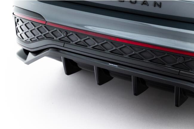 Maxton Design Heckdiffusor für VW Tiguan R-Line Mk3 Hochglanz schwarz
