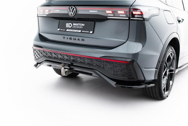 Maxton Design Heckdiffusor für VW Tiguan R-Line Mk3 Hochglanz schwarz