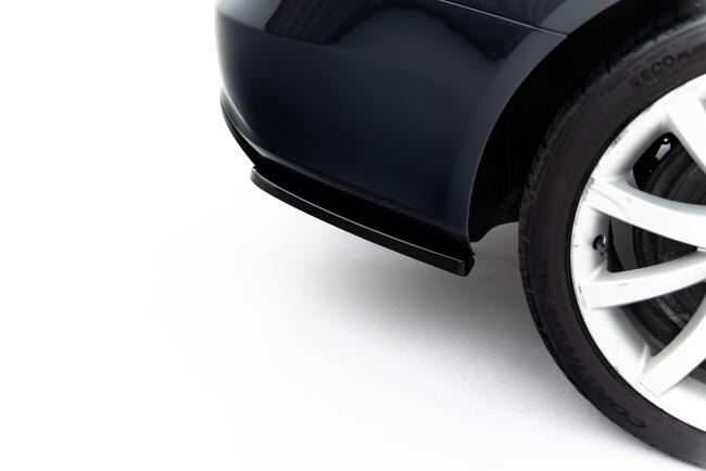 Maxton Design Diffusor Flaps V.1 für Audi A4 Limousine / Avant B8 Facelift (2011-2015) Hochglanz schwarz