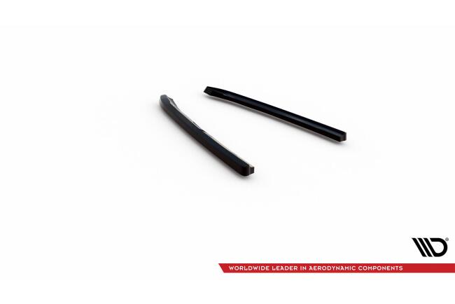 Maxton Design Diffusor Flaps V.2 für Audi A6 Avant / Limousine C7 Hochglanz schwarz